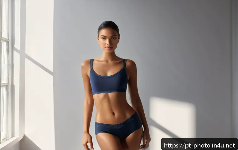 사진 자격증 실기시험에서 꼭 알아야 할 기술 - A professional photography studio scene showcasing the use of both natural and artificial lighting t...